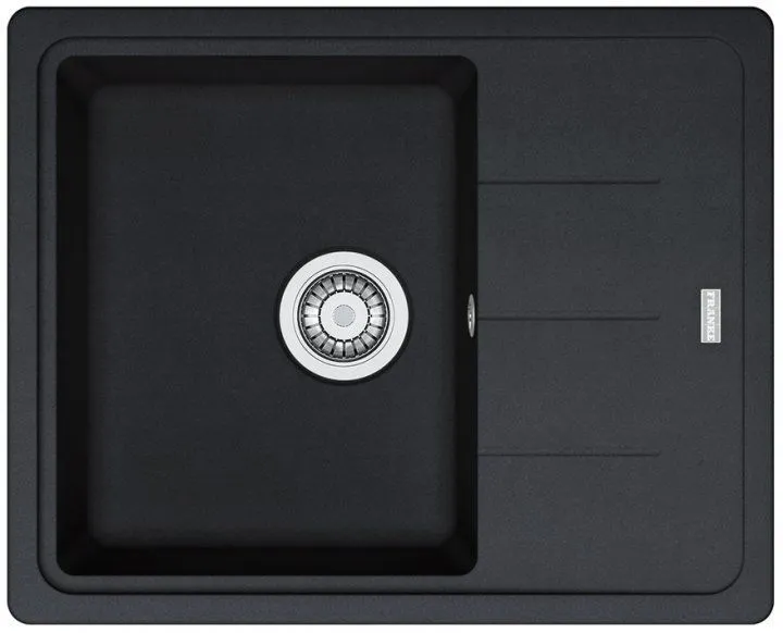 Кухонна мийка граніт FRANKE BASIS BFG 611-62 (114.0272.580) онікс