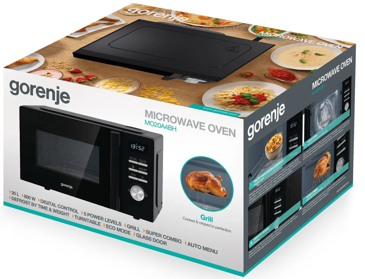 Мікрохвильова піч Gorenje MO20A4BH