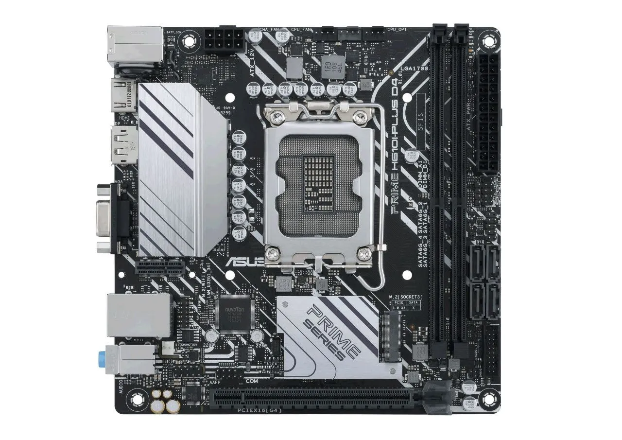 Материнська плата ASUS PRIME H610I-PLUS D4-CSM