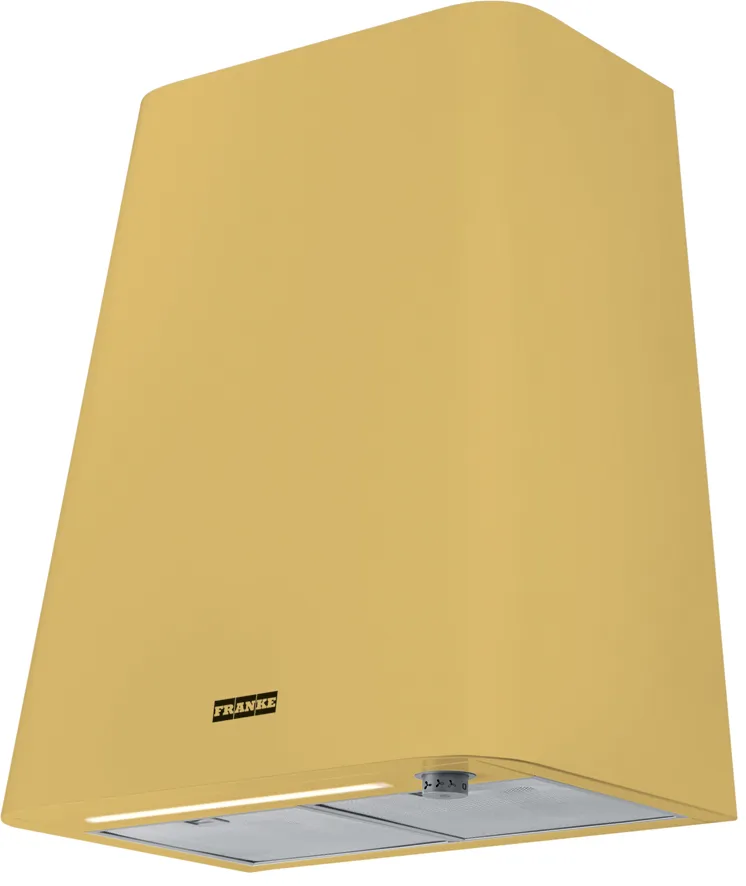 Кухонная витяжка Franke Smart Deco FSMD 508 YL (335.0530.202) гірчично-жовтого кольору настінний монтаж 50 см