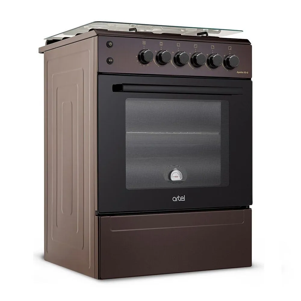 Плита газова ARTEL Apetito 02-G CHU brown
