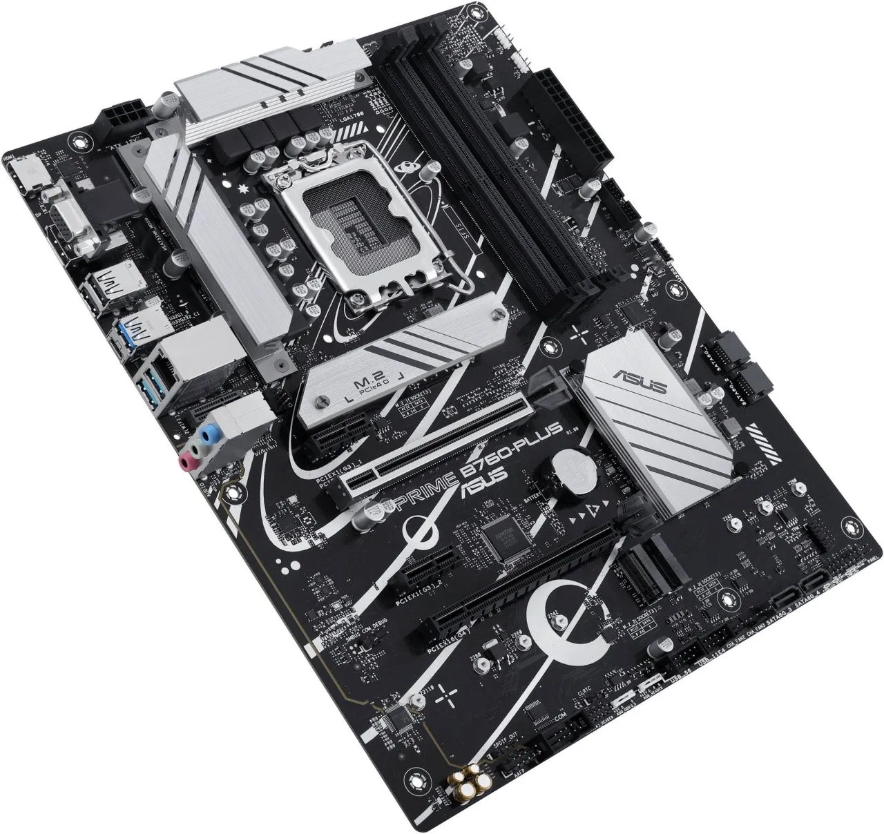 ASUS Материнcька плата PRIME B760-PLUS s1700 B760 4xDDR5 M.2 HDMI D-Sub DP ATX