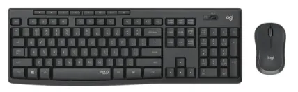IT набір Logitech MK295 Silent Wireless Combo, US, Graphite (920-009800)