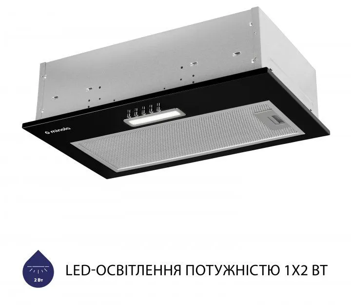 Витяжка Minola HBI 5025 BL LED