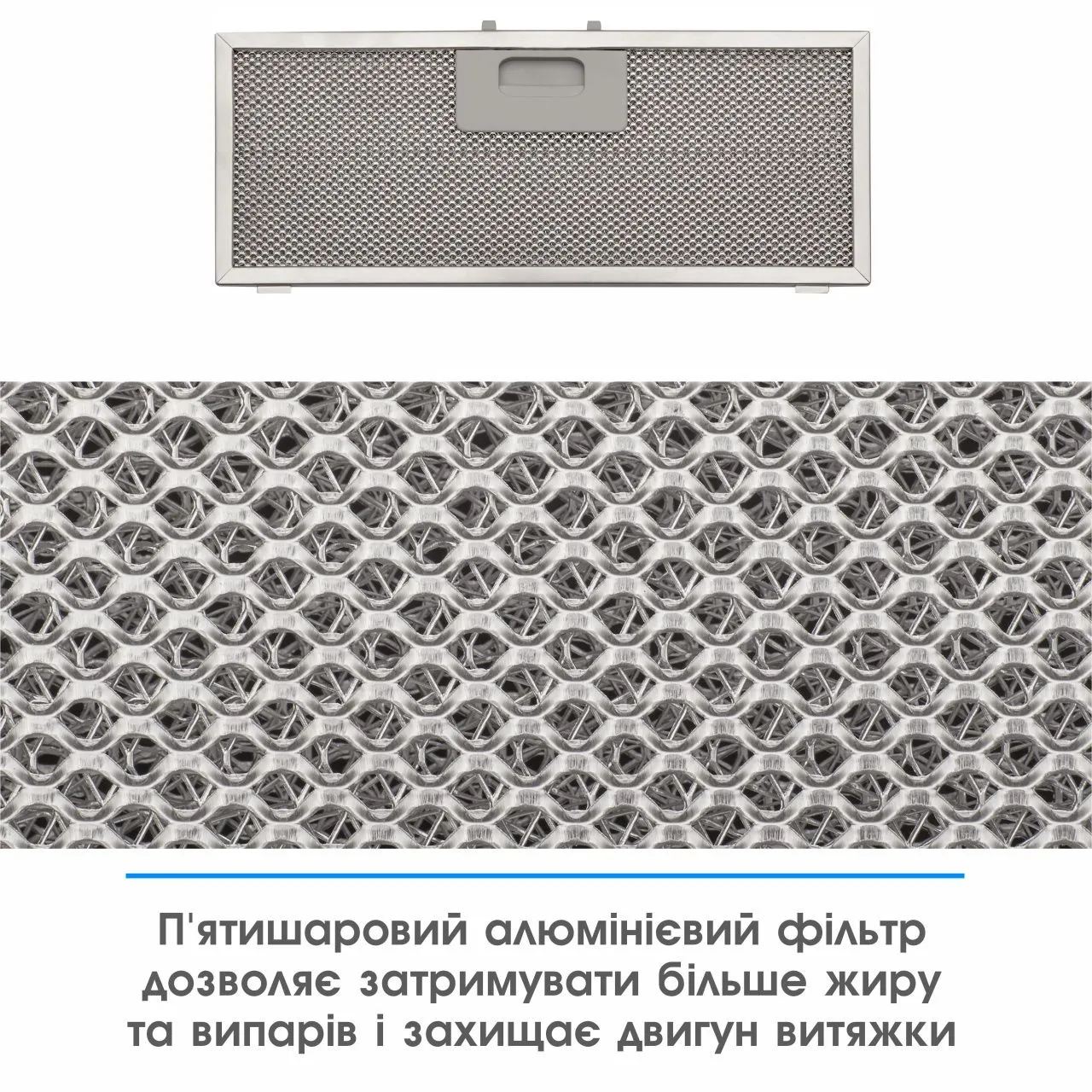 Витяжка ELEYUS UNIA 1200 LED 52 WH