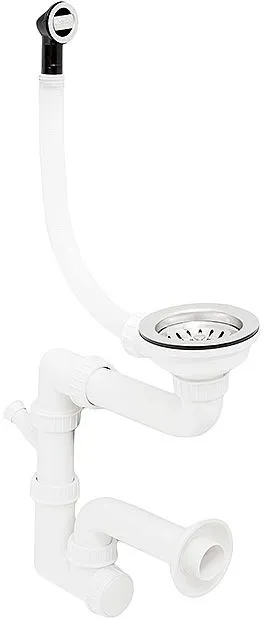 Кухонна мийка граніт ELLECI Unico 125 Bianco Titano 68