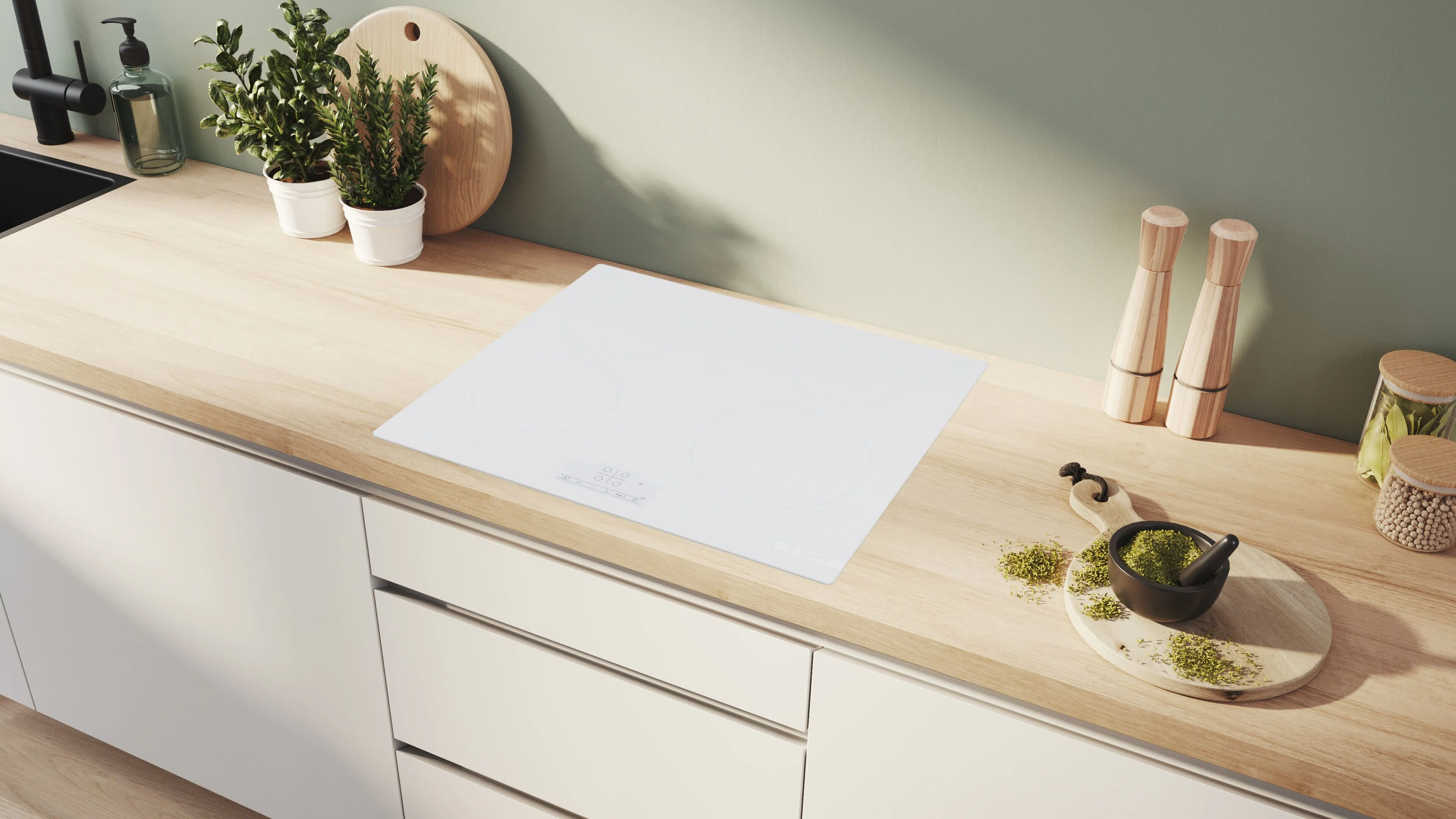 Індукційна варильна поверхня Bosch PUE612BB1E