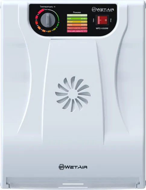 Сушарка для овочів і фруктів WetAir WFD-K600W