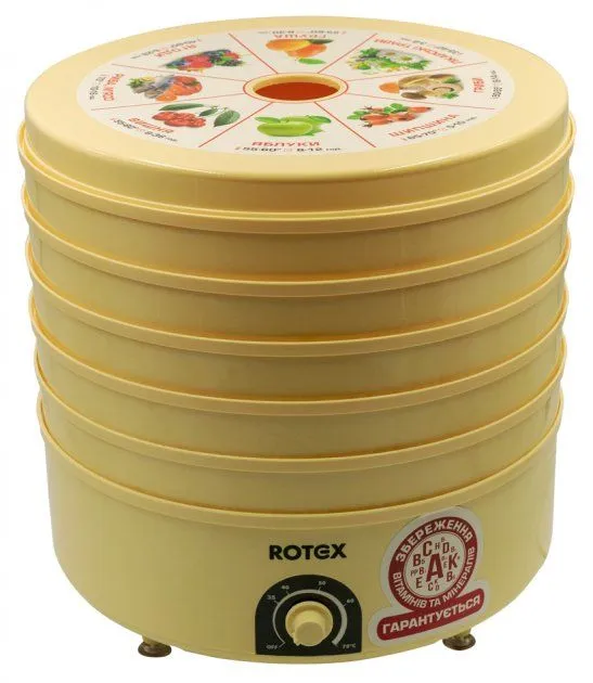 Сушарка для овочів і фруктів ROTEX RD620-Y