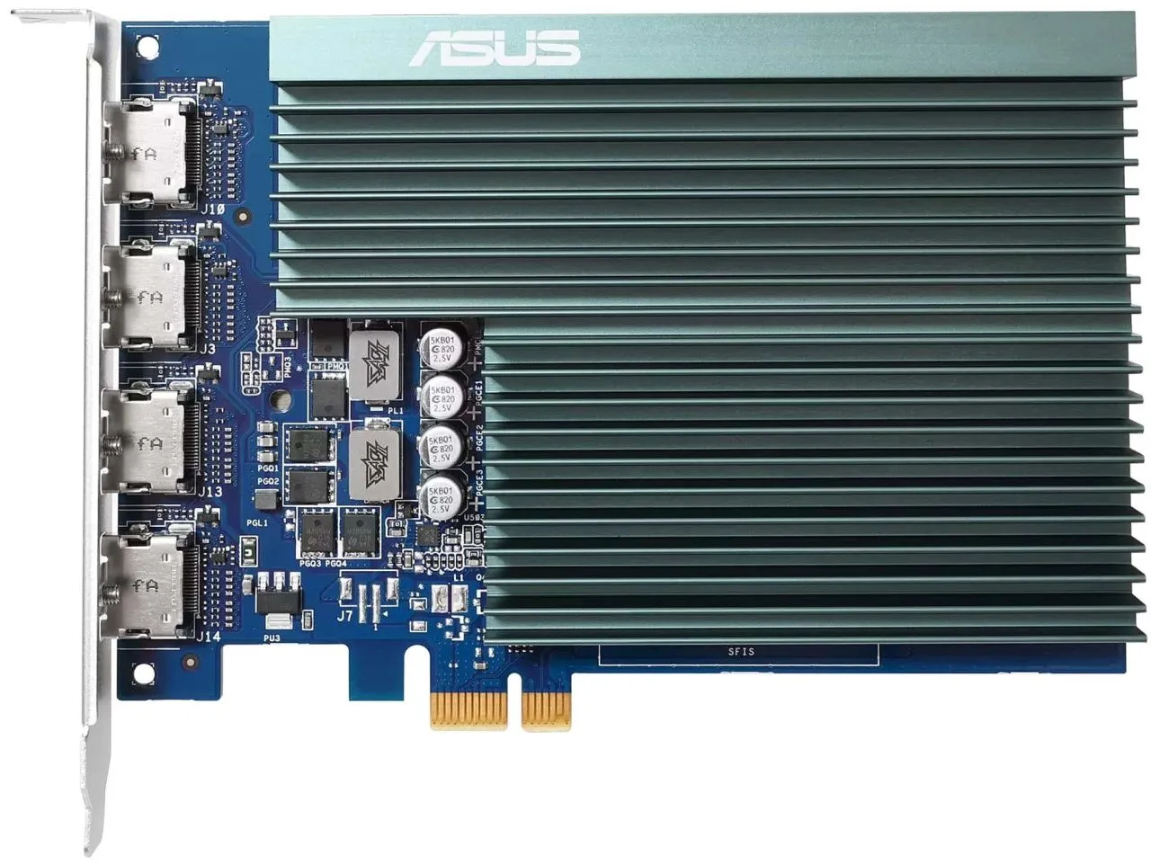ASUS Відеокарта GeForce GT 730 2GB GDDR5 Silent loe 4 HDMI GT730-4H-SL-2GD5