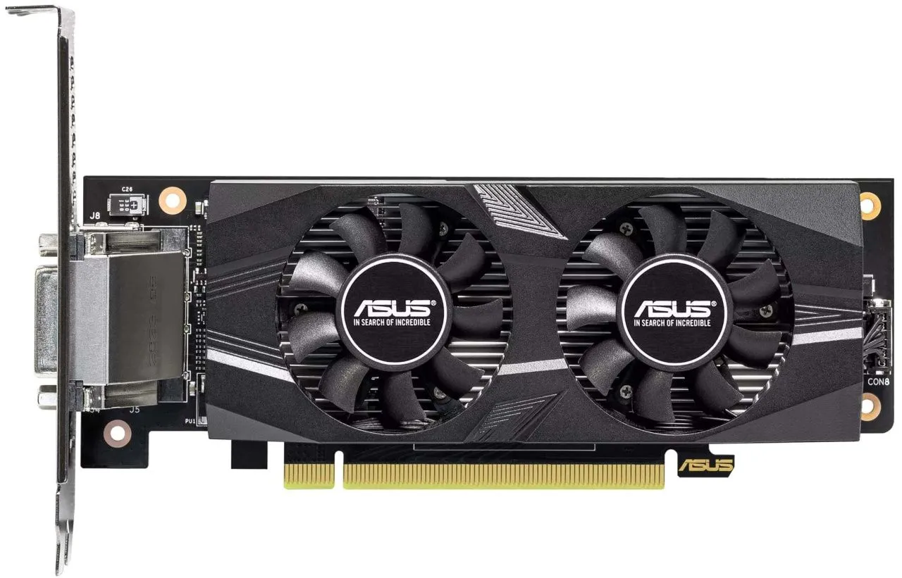 ASUS Відеокарта GeForce RTX 3050 6GB GDDR6 OC low profile RTX3050-O6G-LP-BRK