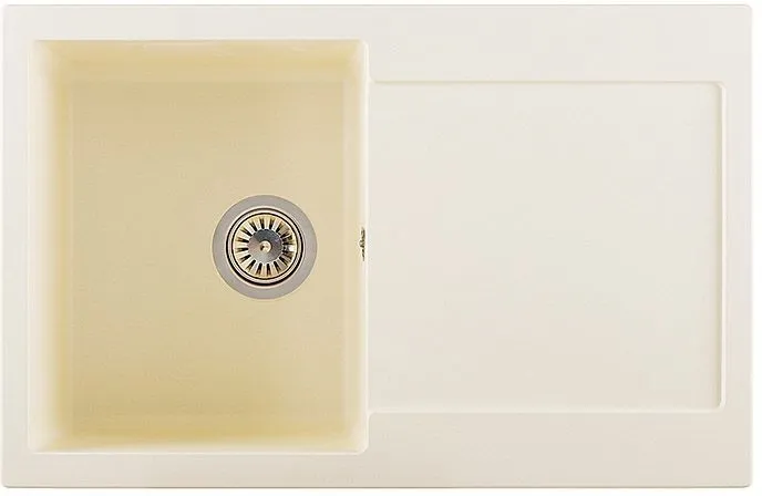 Кухонна мийка граніт INTERLINE Vega Old White