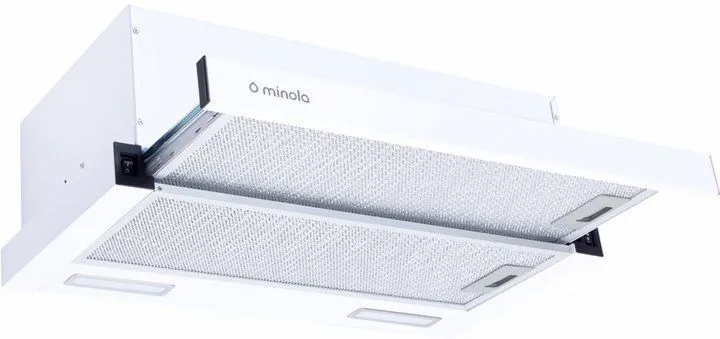 Витяжка MINOLA HTL 6215 WH 700 LED