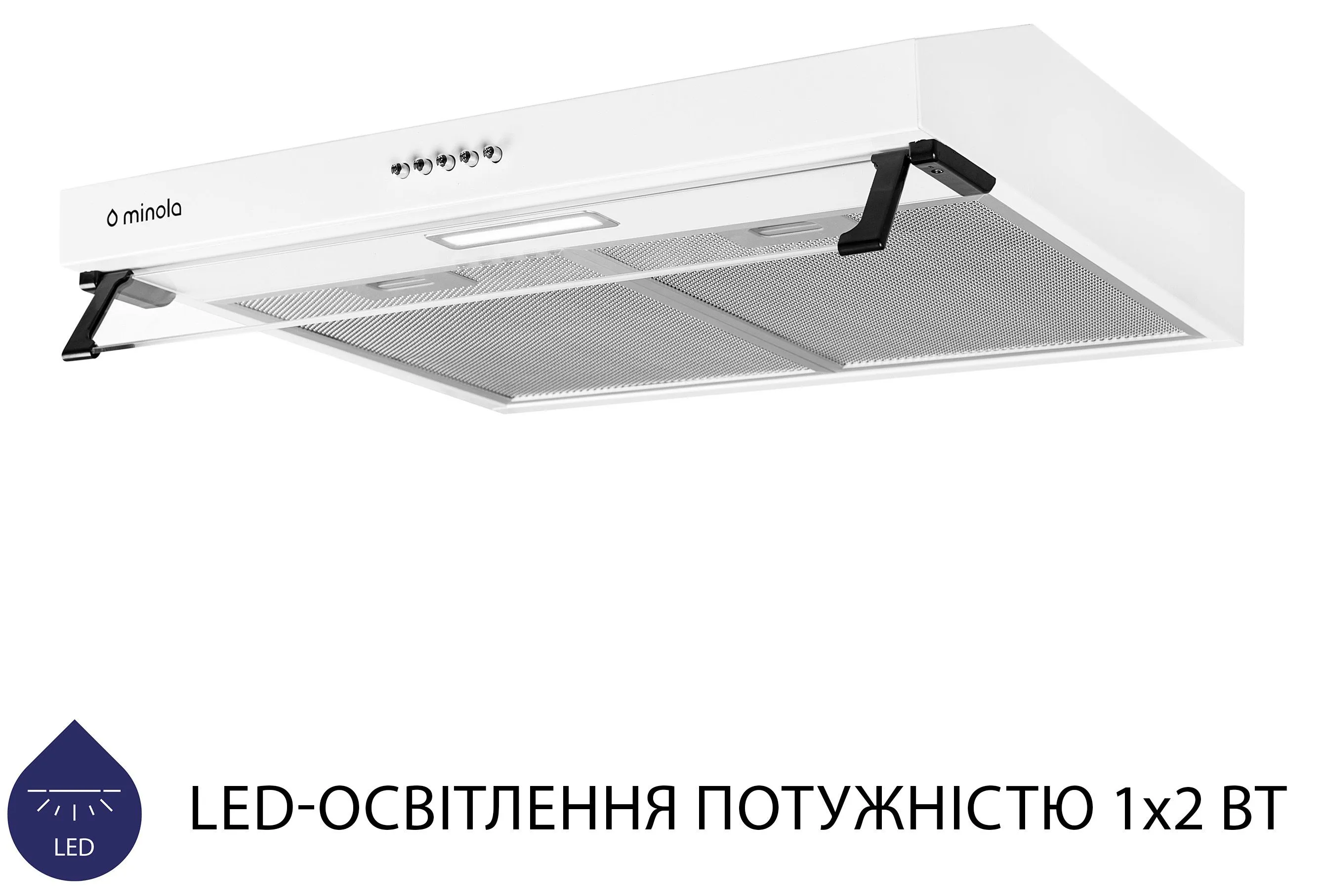 Витяжка Minola HPL 517 WH