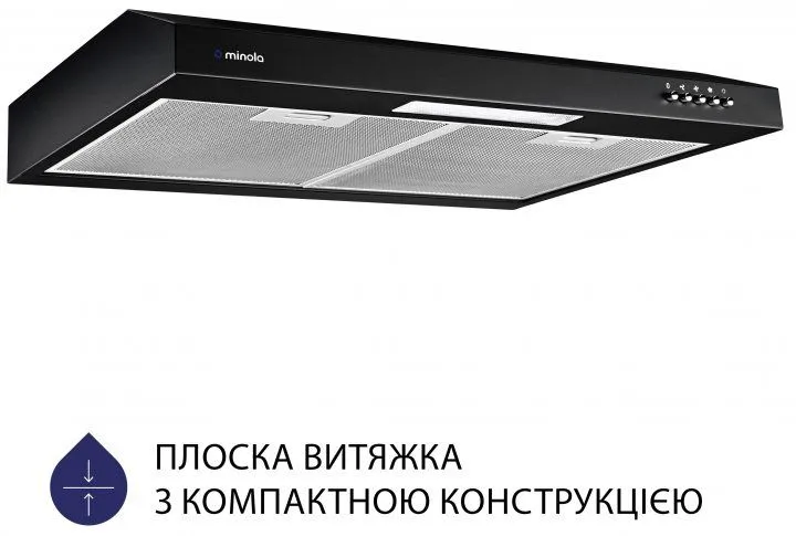 Витяжка MINOLA HPL 612 BL