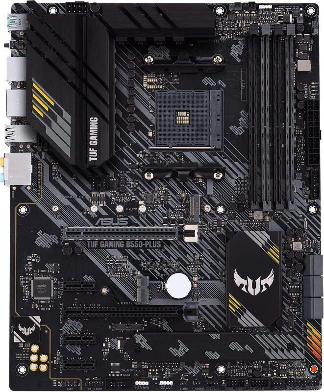 ASUS Материнcька плата TUF GAMING B550-PLUS sAM4 B550 4xDDR4 M.2 HDMI DP ATX