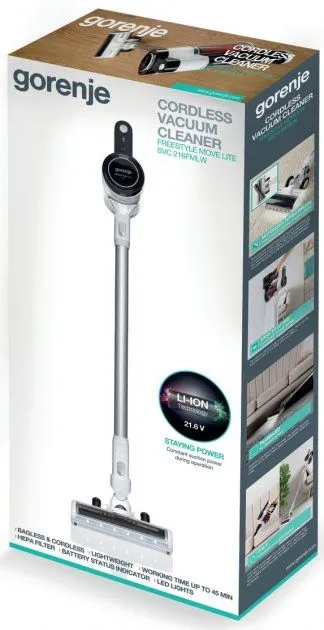 Пилосос без мішка Gorenje SVC216FMLW