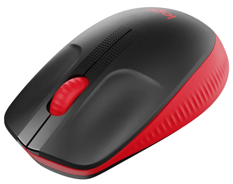 Миша Logitech M190 Full-size Wireless Red