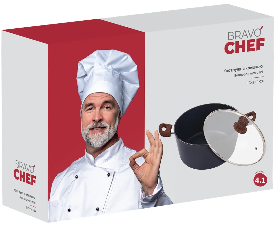Каструля Bravo Chef BC-2101-24