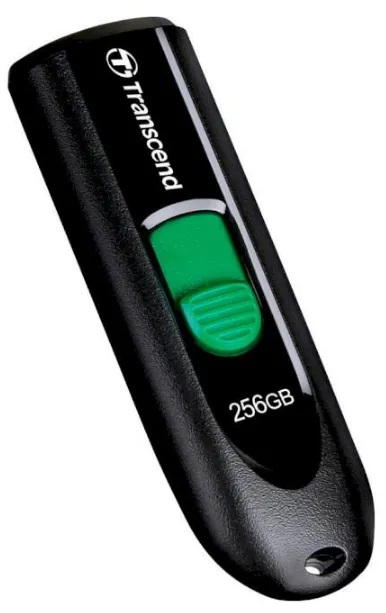 Flash Drive Transcend JetFlash 790C 256GB USB 3.2 Type-C Black (TS256GJF790C)