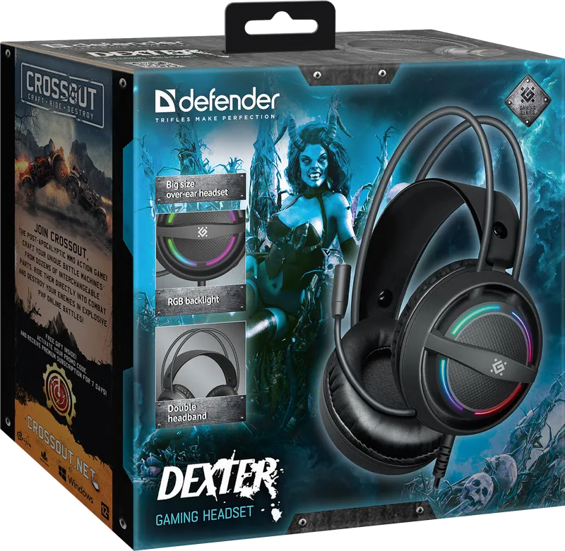 Гарнітура Defender Dexter RGB (64595)