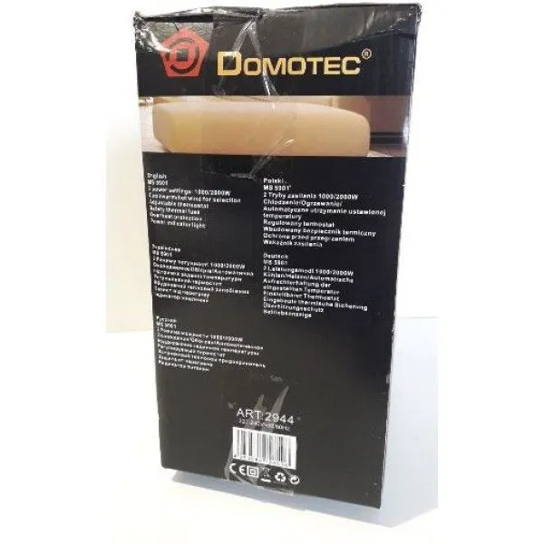 Тепловентилятор DOMOTEC MS-5901 білий