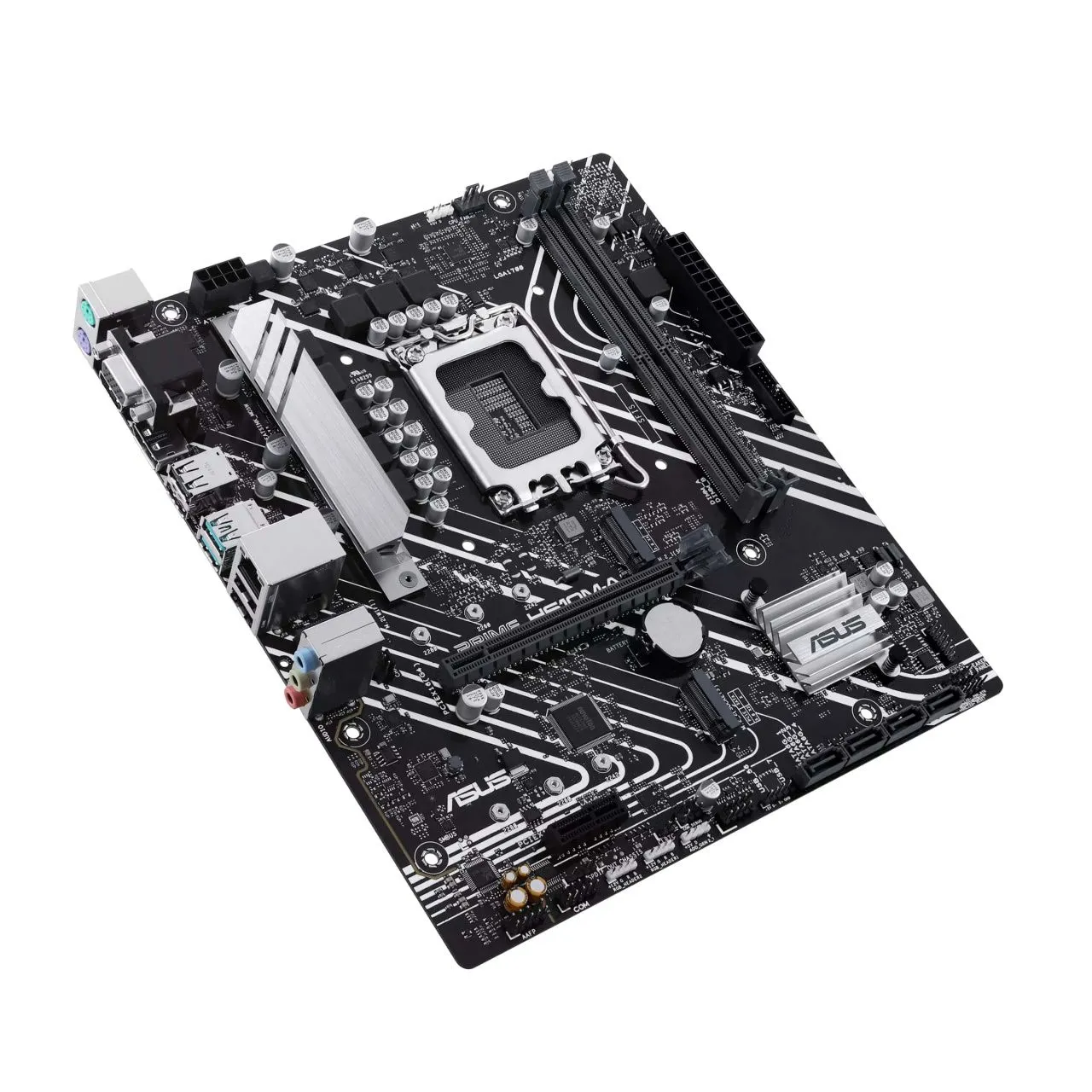 ASUS Материнcька плата PRIME H610M-A-CSM s1700 H610 2xDDR5 M.2 HDMI D-Sub DP mATX