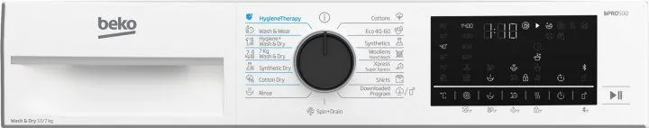 Пральна машина із сушаркою BEKO B5DFT510457WPB
