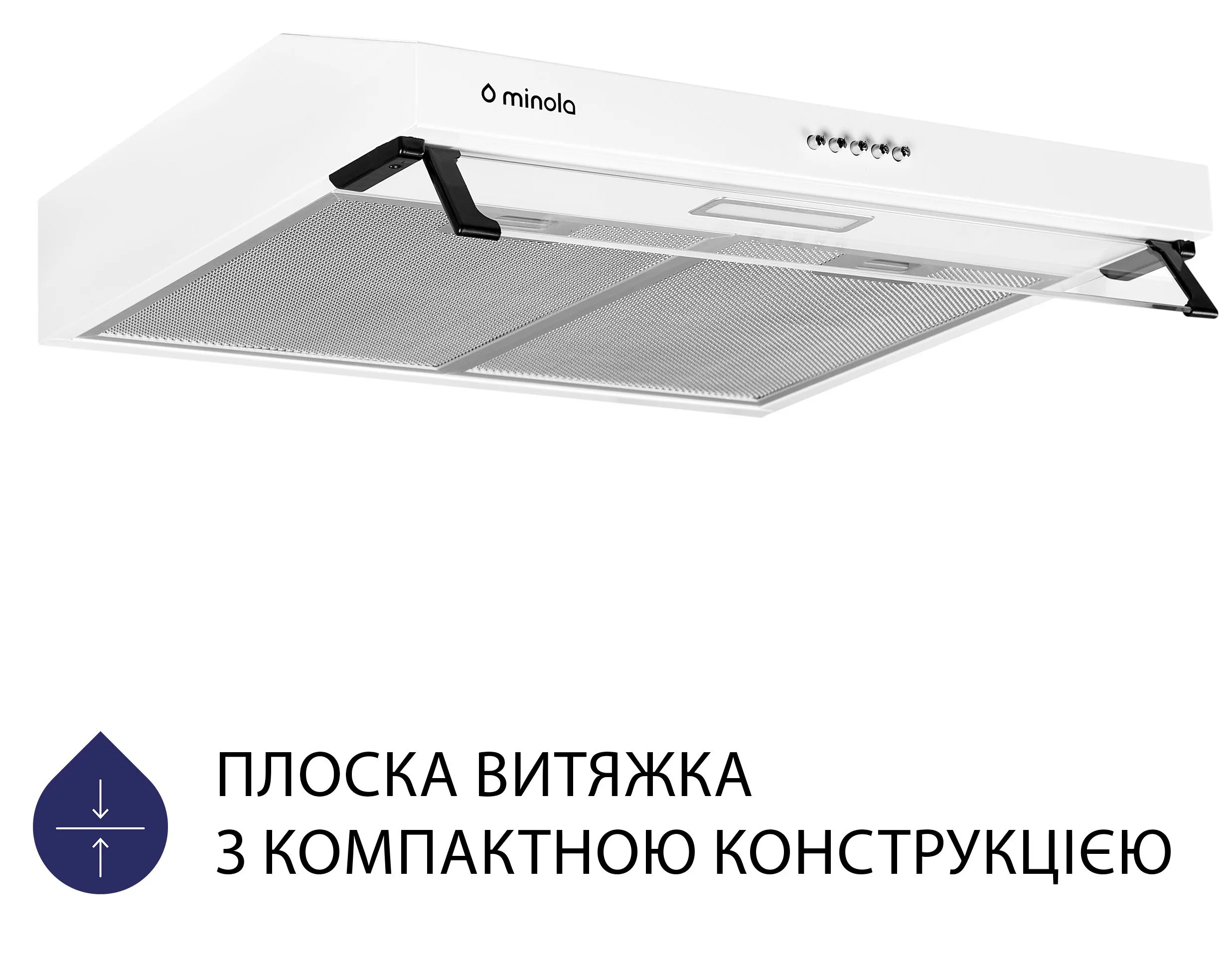 Витяжка Minola HPL 617 WH