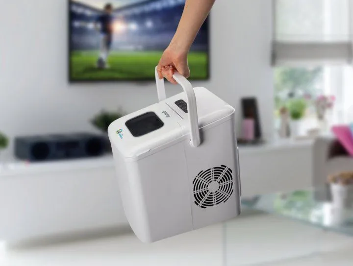 Льодогенератор побутовий Gorenje IMD1200W/ 12 кг/день/ об'єм - 1.8 л/швидкість приготування - 9 хв/електронне керування/білий (IMD1200W)