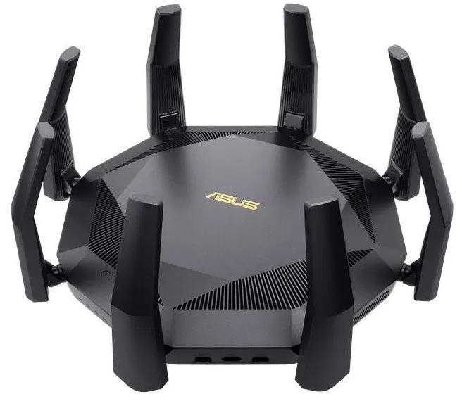 ASUS Маршрутизатор RT-AX89X AX6000 8xGE LAN 1xGE WAN 1x10GE 1xSFP+ 2xUSB3.1 MU-MIMO OFDMA MESH