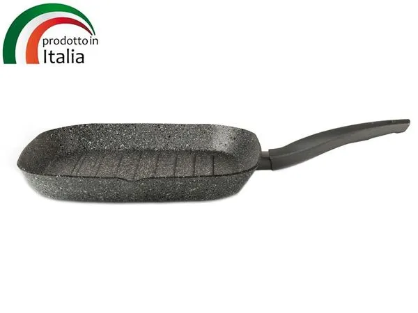 Сковорода-гриль TVS Mineralia Induction 28х28 см (BS730282910201)