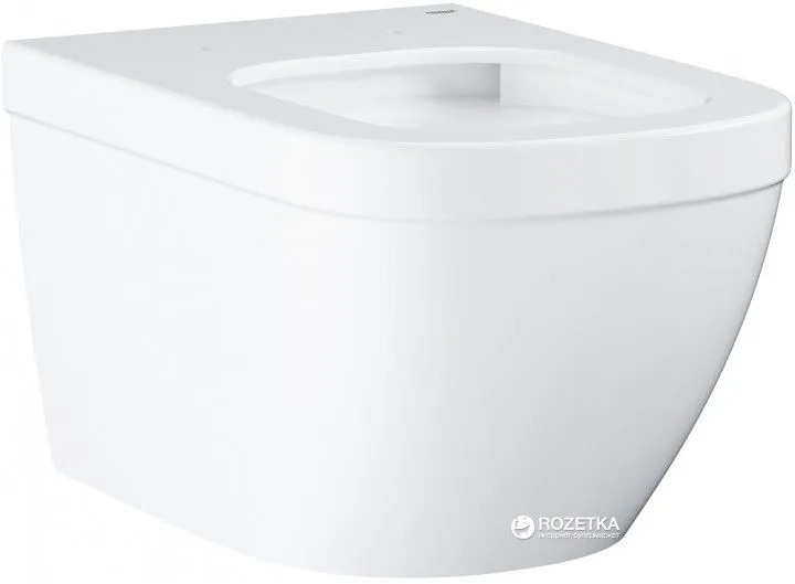 Інсталяція GROHE Solido 39536000 (Rapid SL 38528001) з панеллю змиву Arena Cosmopolitan 38844000 + унітаз Euro Ceramic 39328000 Rimless із сидінням SoftClose 39330000 дюропласт