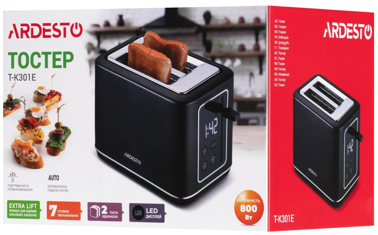 Тостер Ardesto T-K301E