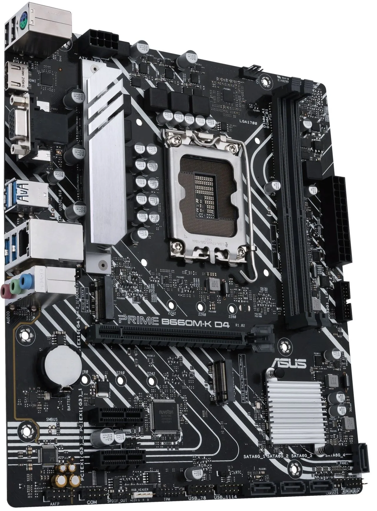 Материнська плата ASUS PRIME B660M-K D4