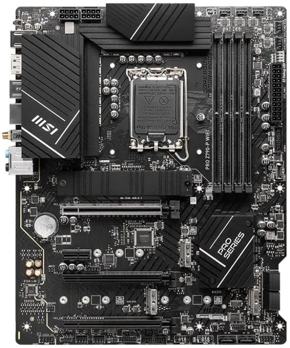 MSI Материнcька плата PRO Z790-P WIFI s1700 Z790 4xDDR5 HDMI DP WiFi BT ATX