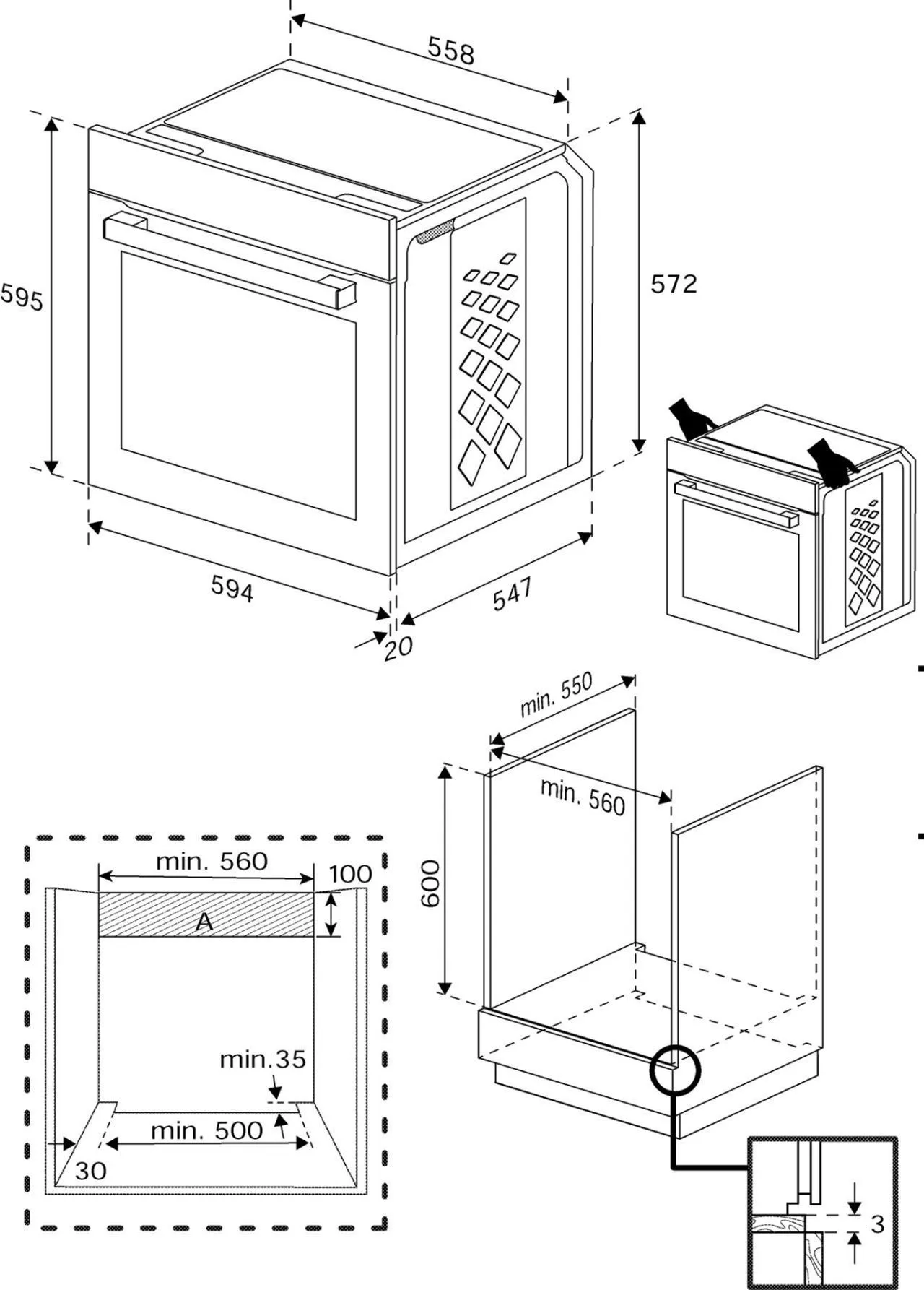 Духова шафа електрична Beko BBIMM13400XCSW