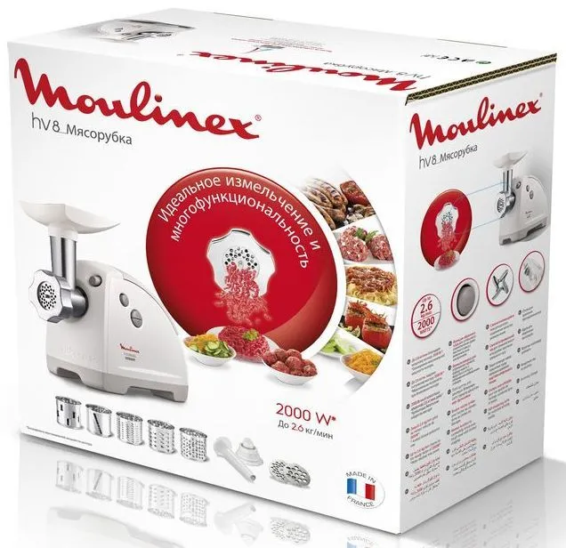 М'ясорубка Moulinex HV8 ME626T_XF2