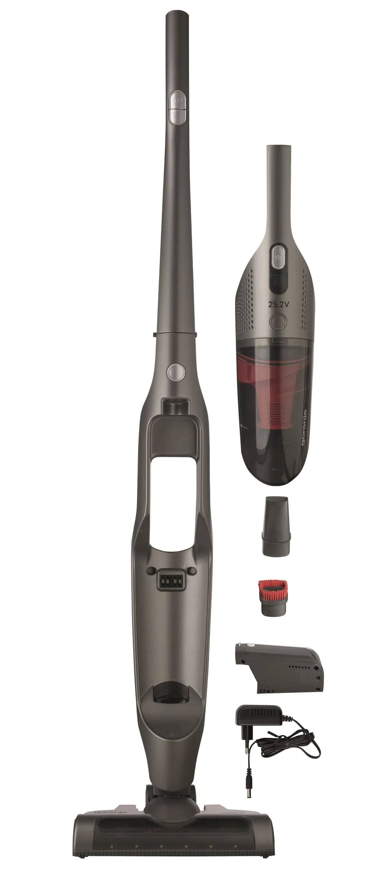 Вертикальний + ручний пилосос (2в1) Gorenje SVC252GFA
