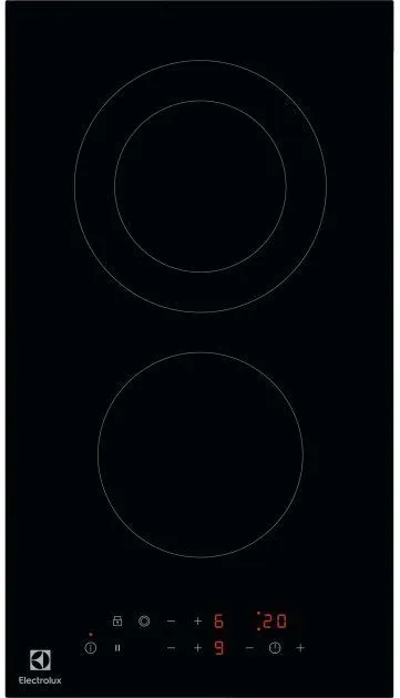 Варильна поверхня електрична Domino Electrolux LHR3233CK