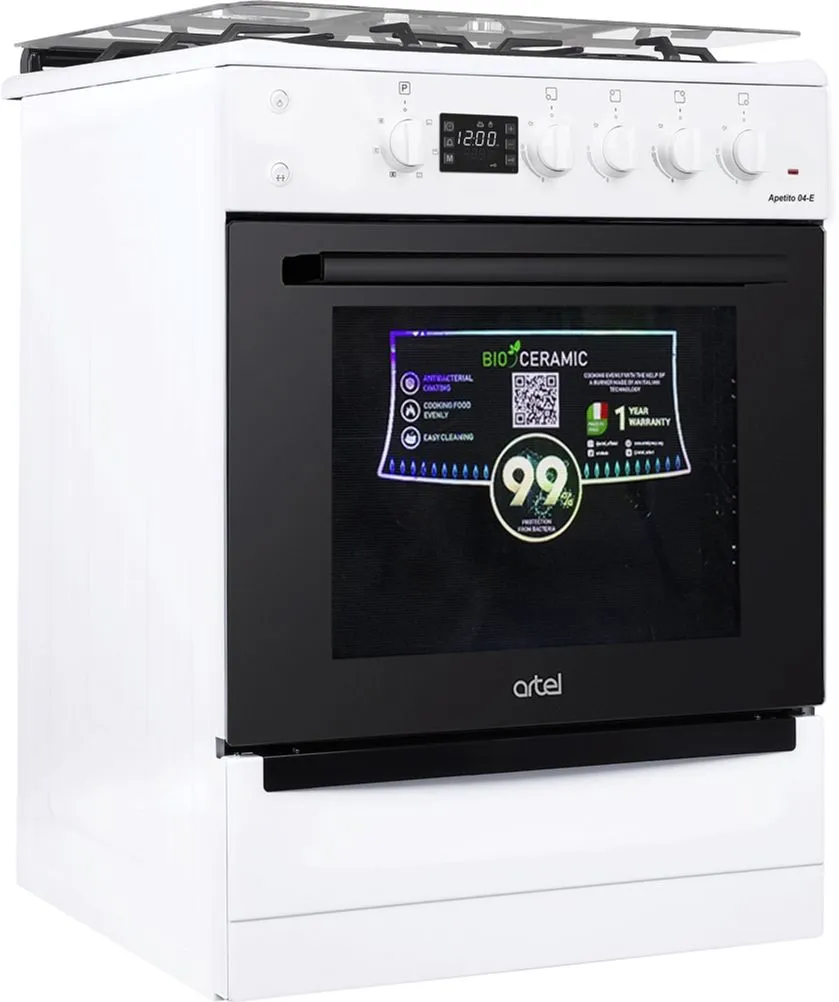 Комбінована плита ARTEL Apetito 04-E White