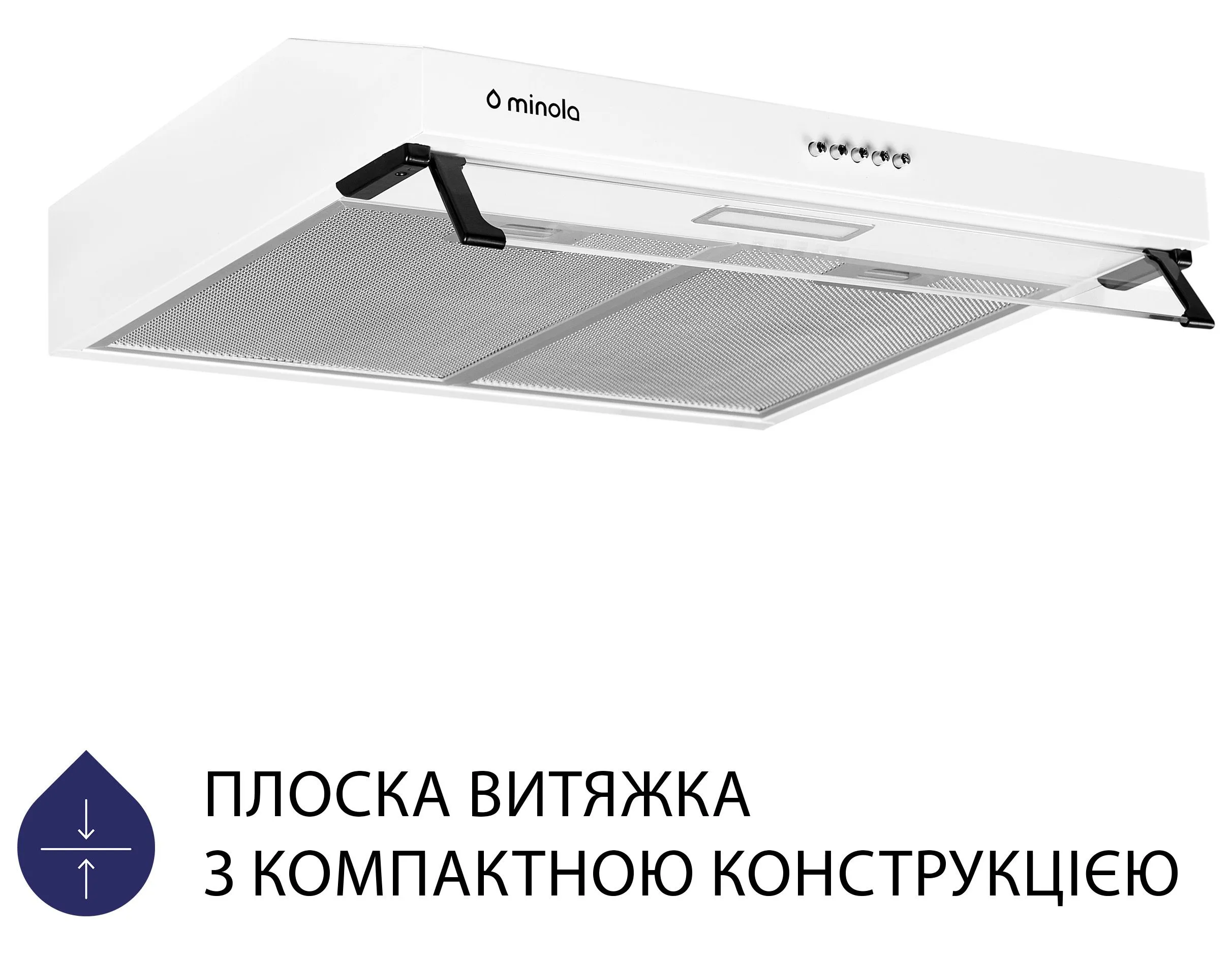 Витяжка Minola HPL 517 WH