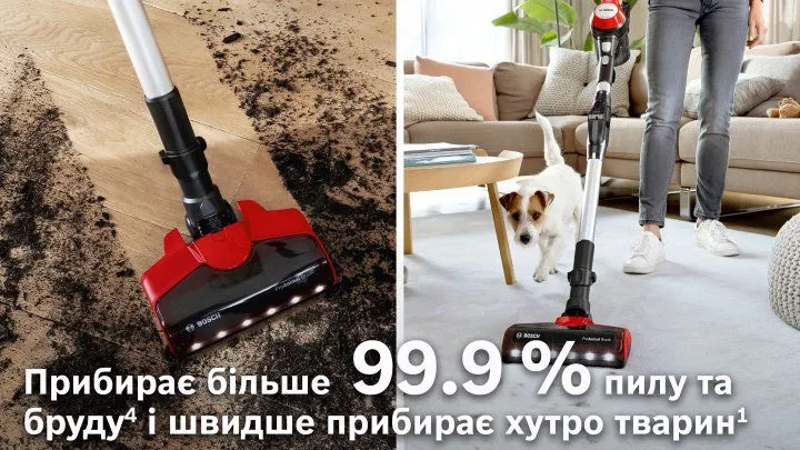 Акумуляторний пилосос Bosch Unlimited 7 ProAnimal BBS711ANM