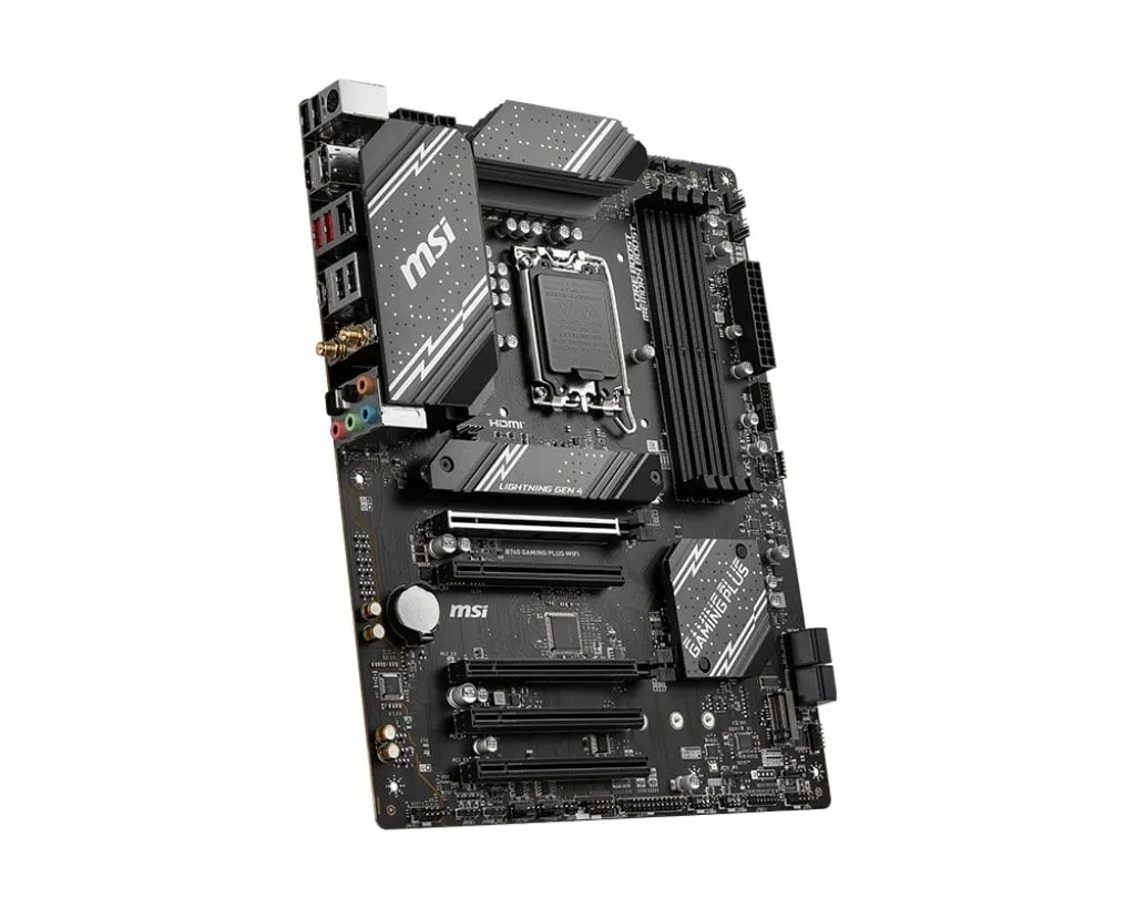 MSI Материнcька плата B760 GAMING PLUS WIFI s1700 B760 4xDDR5 HDMI DP WiFi BT ATX