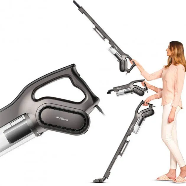 Пилосос без мішка Deerma Stick Vacuum Cleaner Cord Gray (Міжнародна версія) (DX700S)