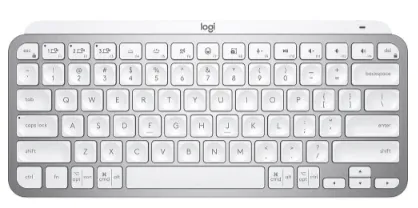 Клавіатура Logitech MX Keys Mini Minimalist Wireless US Pale Grey (920-010499)