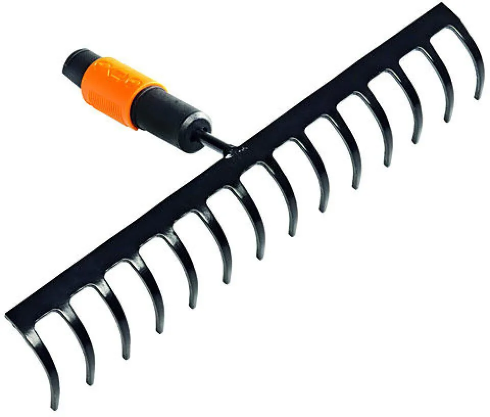 Граблі для грунту Fiskars QuikFit 14 зубів (1000653/135511)