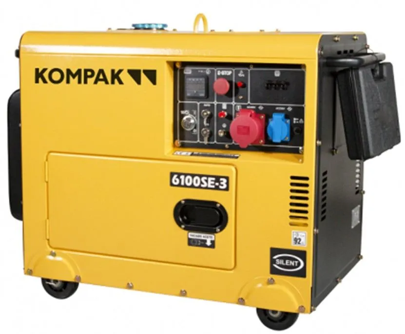 Генератор дизельний Kompak K6100SE 5000/5500 W