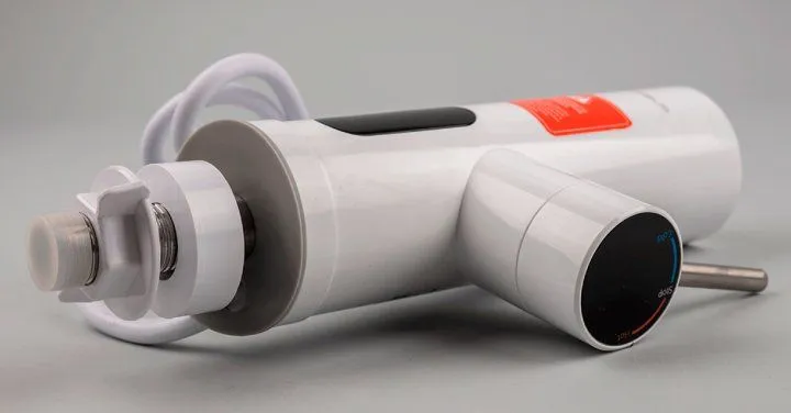 картинка Електричний проточний водонагрівач Grunhelm EWH-1X-3G-ND-FLX-LED