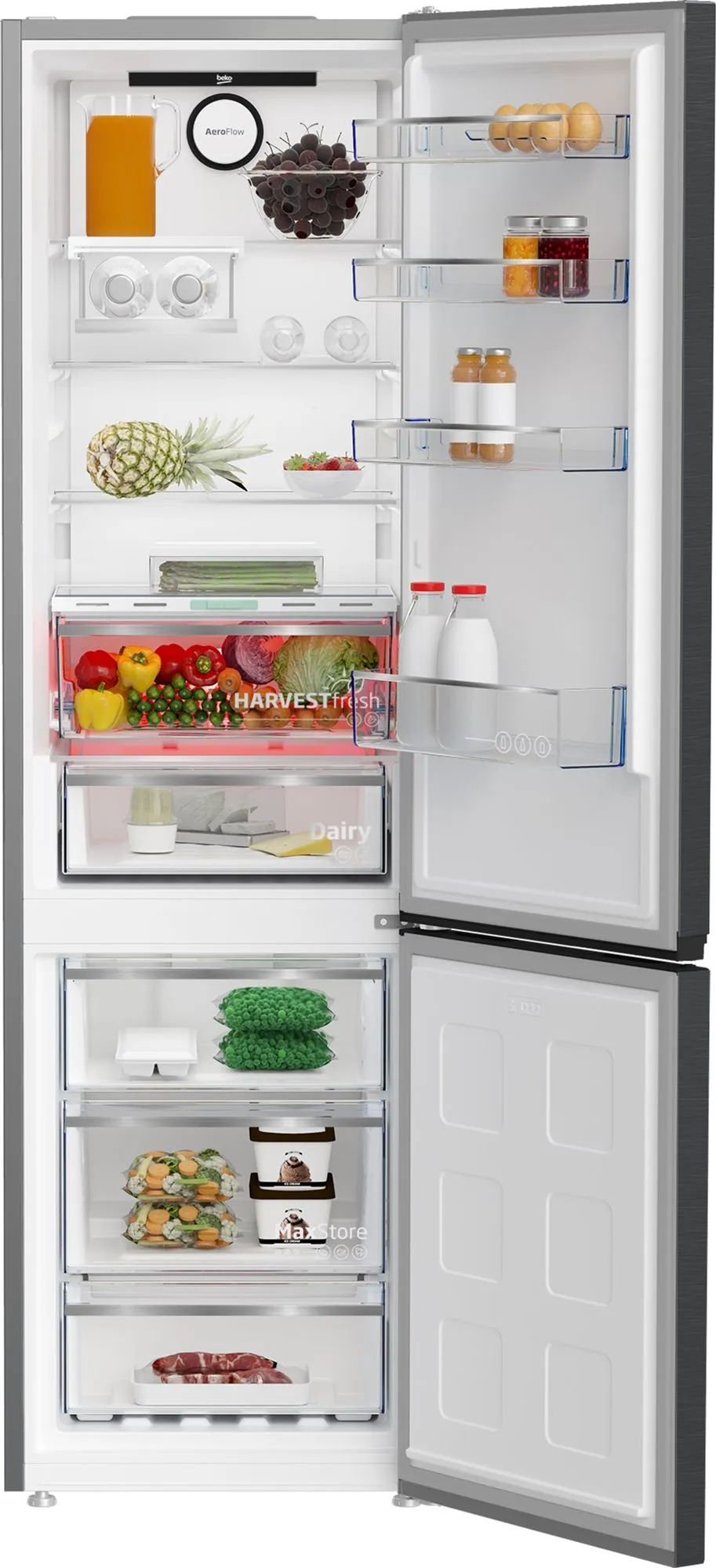 Двокамерний холодильник BEKO B5RCNA405ZXBR